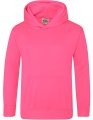 Kinder Hoodie Electric AWDis JH004J Electric Pink